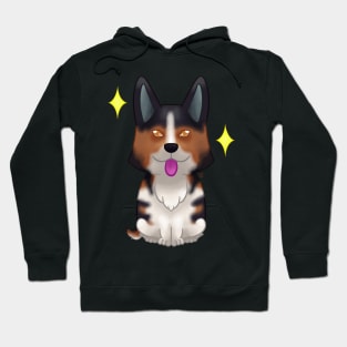 Corgi Pembroke sable Hoodie